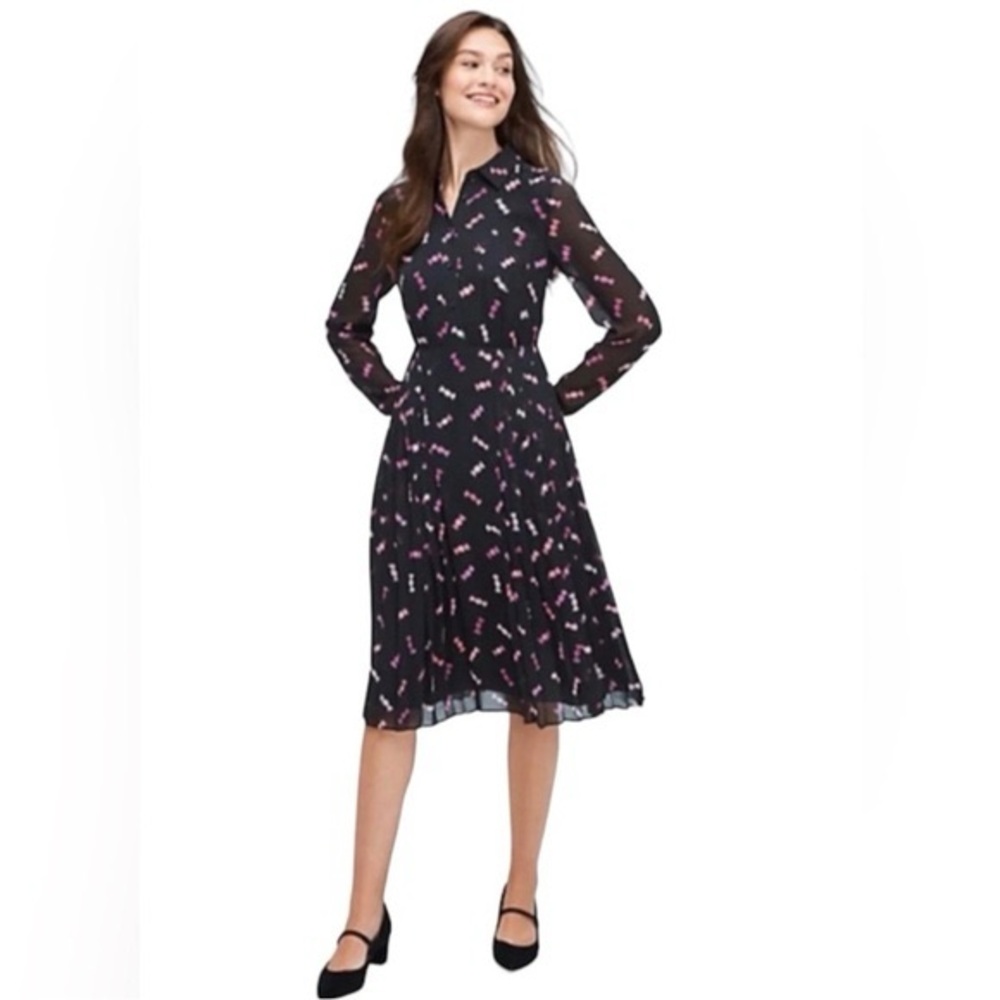 Candy Midi Button-Up Dress with Collar